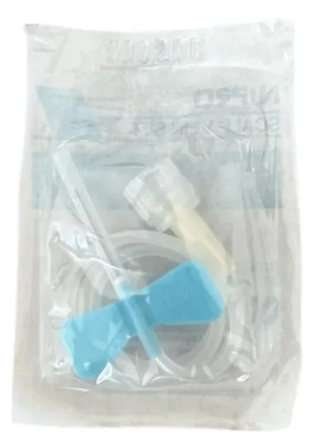 Aguja Mariposa Scalp Vein 25G x 3/4 Caja x 50 Unidades NIPRO