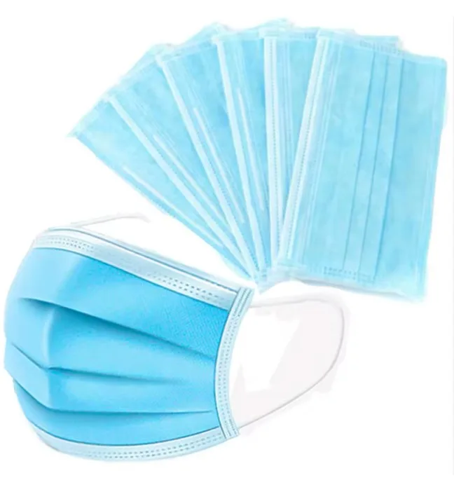 Mascarilla Quirúrgica de 3 Pliegues, Grado Médico