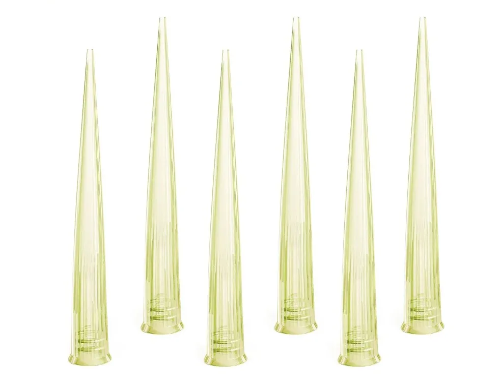 Punta de Pipeta sin corona 0-200 uL Pack x 1000 Unidades