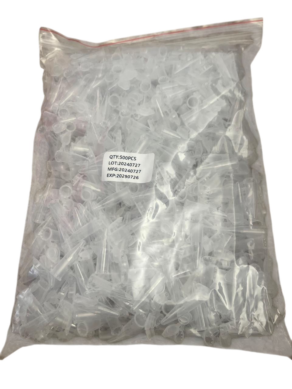 Tubo Khan Poliestireno 13x75mm 5ml 500 Unidades