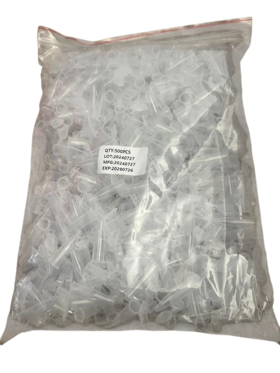 Tubo Khan Poliestireno 12x75mm 5ml 500 Unidades