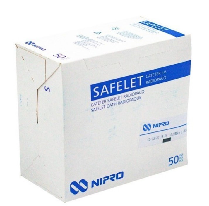 Catéter Intravenoso 14 x 2" 50 mm Caja 50 Unidades Nipro