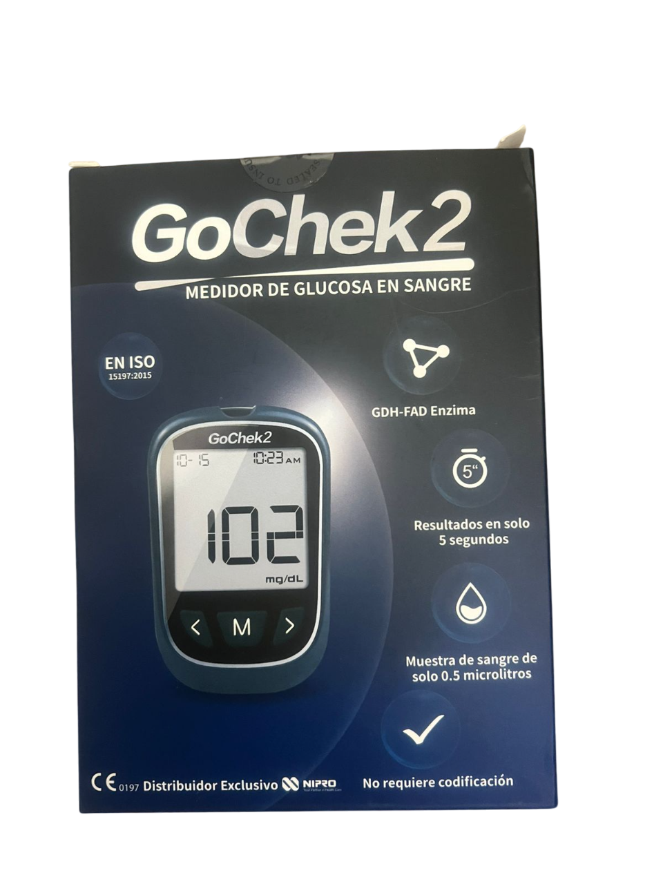 Medidor de Glucosa en la Sangre NIPRO