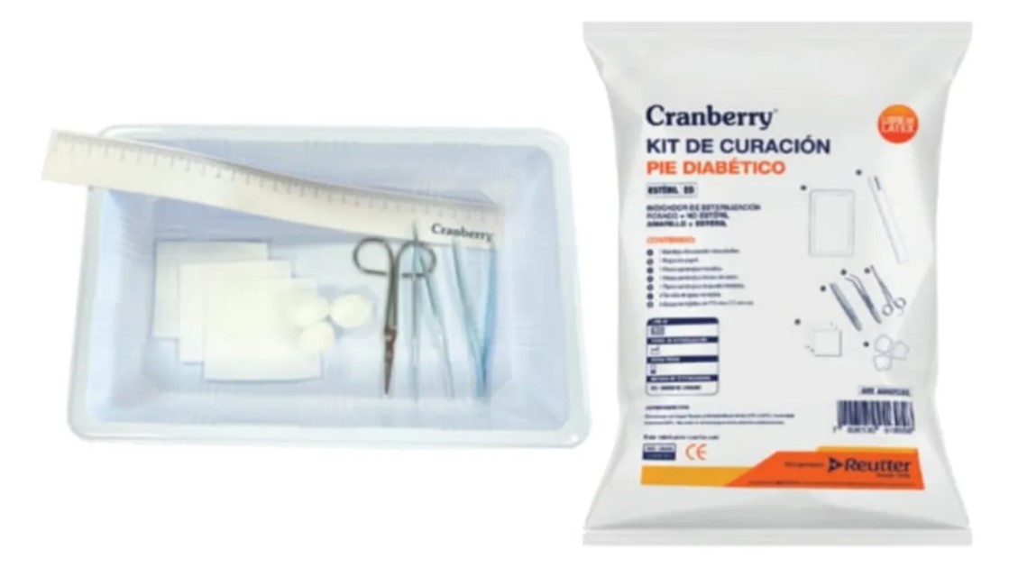 Kit de Curación Pie Diabético Universal Pack x 1 Unidad