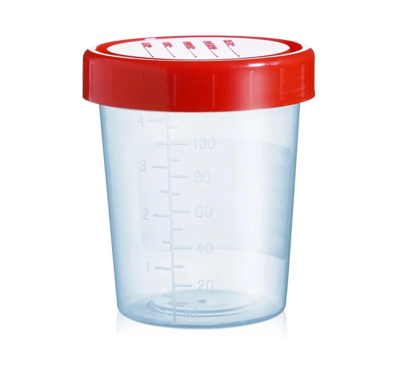 Frasco de Orina Tapa Rosca 60 ml Esteril